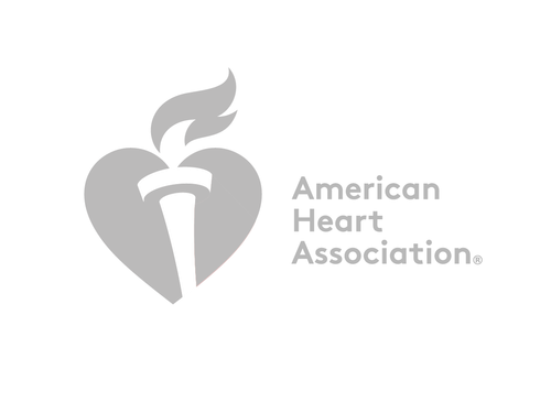 American Heart Association Logo Grayscale 20200702