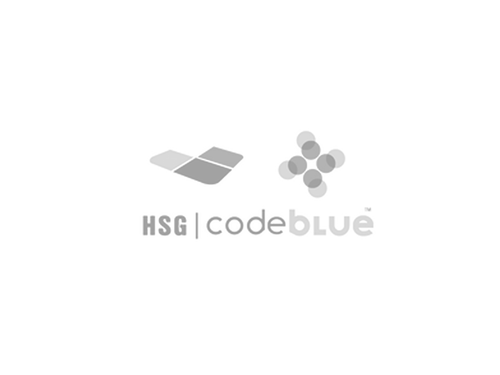 HSG codeblue Logo Gray