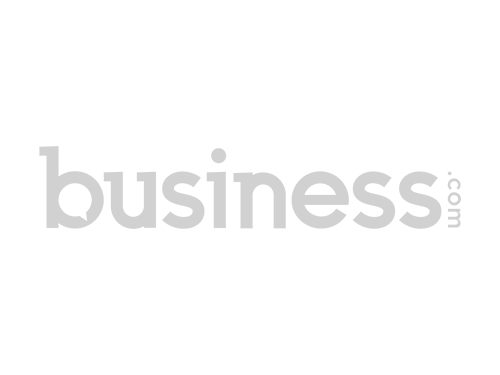 Business com Logo Grayscale