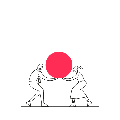 Value Illustrations Base Aligned build human connections