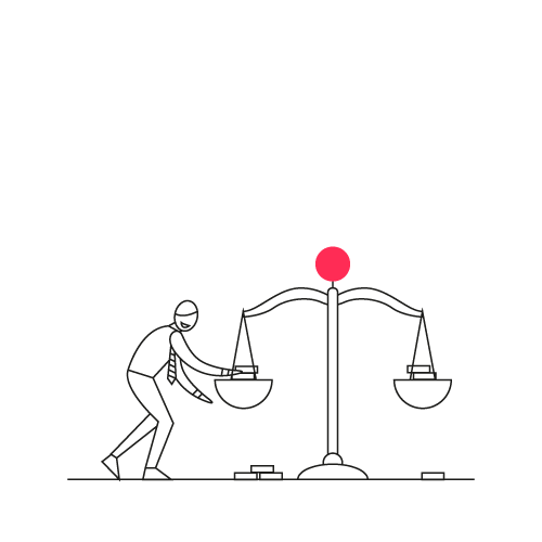 Value Illustrations Base Aligned live with integrity